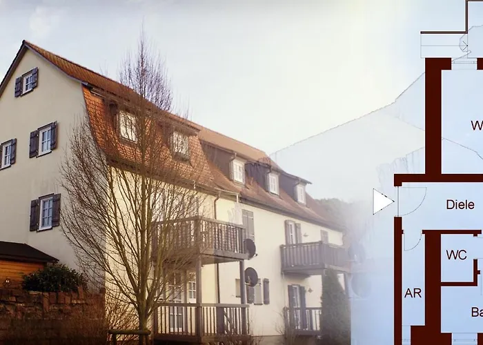 C&s Living I I Balkon I Kueche I Stellplatz * Hardheim